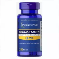 Puritan's Pride Melatonin 3 mg ĳ������ ������� �����������