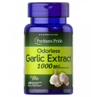 Puritan's Pride Garlic Oil 1000 mg ĳ     