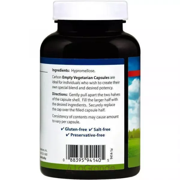 Carlson Empty Vegetarian #1 Capsules ������� �������� ������� �1