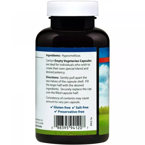 Carlson Empty Vegetarian #2 Capsules ������� �������� ������� �2
