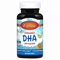 Carlson Kid's Chewable DHA 100 mg Bursting Orange Flavor ����� ��� ��� ����� 100 ��, �� ������ ���������