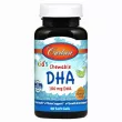 Carlson Kid's Chewable DHA 100 mg Bursting Orange Flavor '    100 ,   