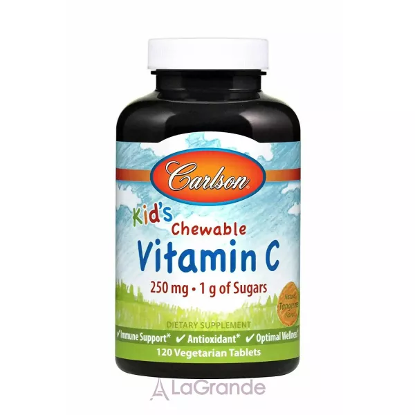 Carlson Kid's Chewable Vitamin C 250 mg ����������� ������� � ��� �����, �� ������ ���������