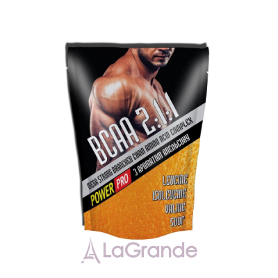 Power Pro BCAA 2-1-1  Orange  BCAA 2-1-1 