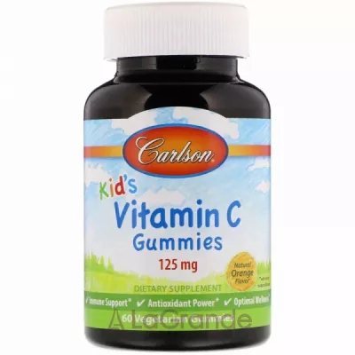 Carlson Kid's Vitamin C Gummies ³    125 