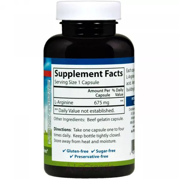 Carlson L-Arginine 675 mg ������� 675 ��
