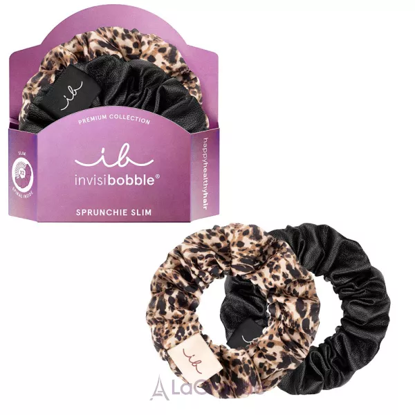 Invisibobble Sprunchie Slim Premium Leo is the New Black ����� ������� ��� �����, ������/�����������