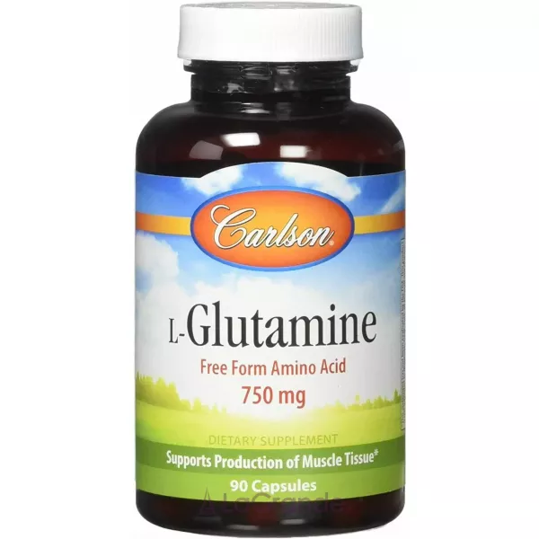 Carlson L-Glutamine Free Form Amino Acid 750 mg L-������� 750 ��