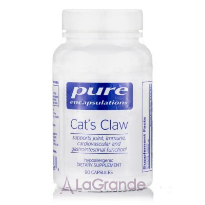 Cat's Claw, Pure Encapsulations, 450 mg, 90 caps,  , 450 , 90       , , ,  