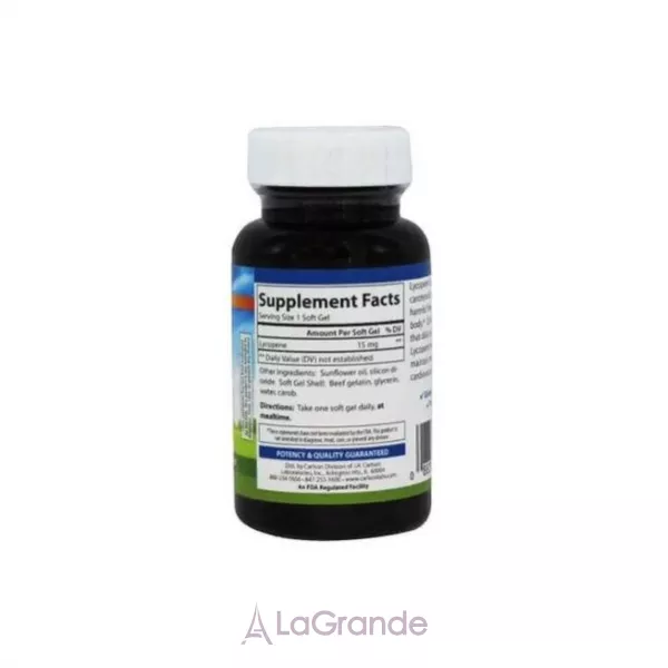 Carlson Lycopene 15 mg ������� ��� ������ ������� �˳�����