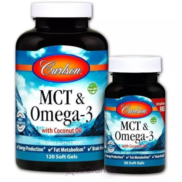 Carlson MCT & Omega-3 ��� � �����-3
