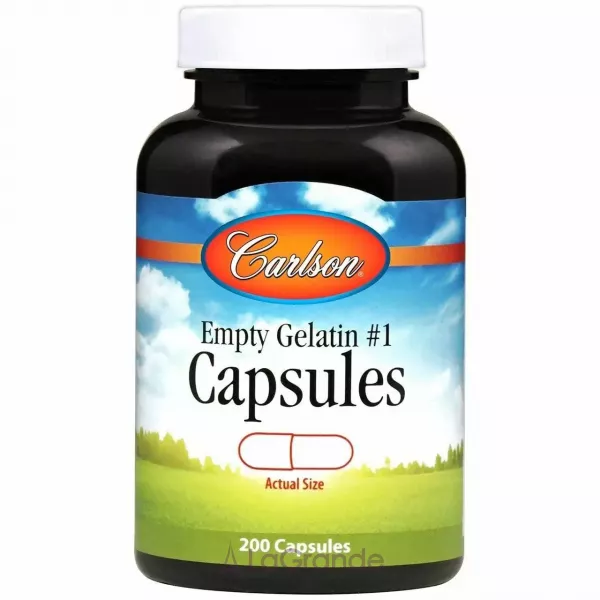 Carlson Med-SM # 1 Empty Capsules ������� ���������� ������� � 1