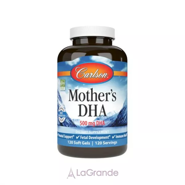 Carlson Mother's DHA 500 mg ����������������� ������� ��� ���������� � �������� �������