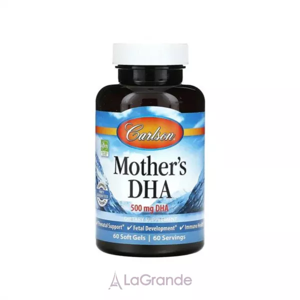 Carlson Mother's DHA 500 mg ����������������� ������� ��� ���������� � �������� �������