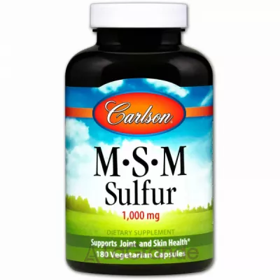 Carlson MSM Sulfur 1000 mg   (    )