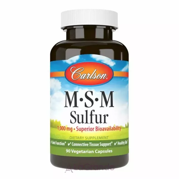 Carlson MSM Sulfur 1000 mg ������������������� ��� (�������� ��� �������� � ������)