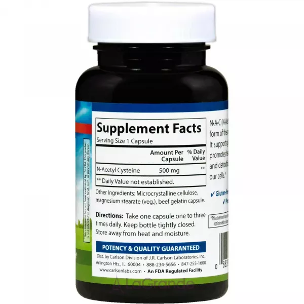 Carlson NAC 500 mg ������������ ��� 500 ��