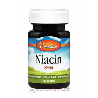 Carlson Niacin 50 mg ͳ (³ 3) 50 