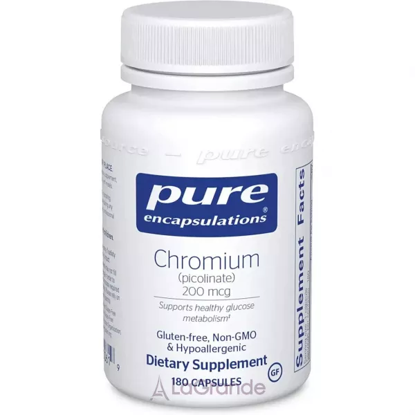 Pure Encapsulations Chromium (picolinate) 200mcg ���� ��������� ��� ��������� ����������� ������� � �������