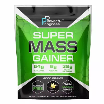Powerful Progress Super Mass Gainer Vanilla  