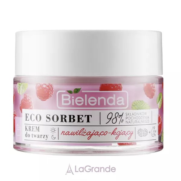 Bielenda Eco Sorbet Moisturizing & Soothing Face Cream �������������� �� ������������ ���� ��� ������� � ���������� ������
