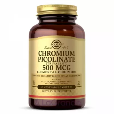Solgar Chromium Picolinate 500 mcg  ,      