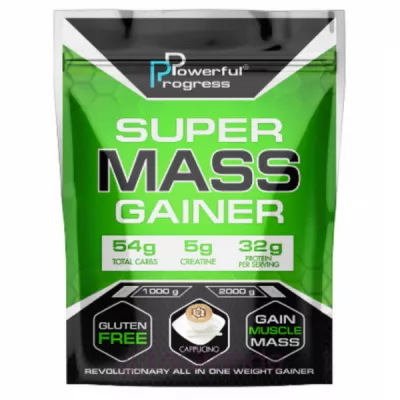 Powerful Progress Super Mass Gainer Cappuccino  