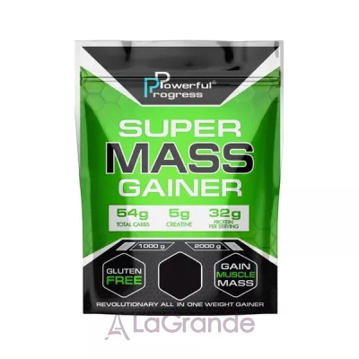 Powerful Progress Super Mass Gainer Cappuccino  