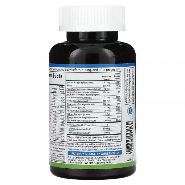 Carlson Prenatal Multi with DHA ������������ ��� ������� � ���
