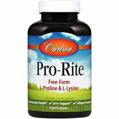 Carlson Pro-Rite Proline & Lysine  /