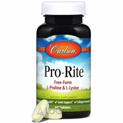 Carlson Pro-Rite Proline & Lysine  ˳/