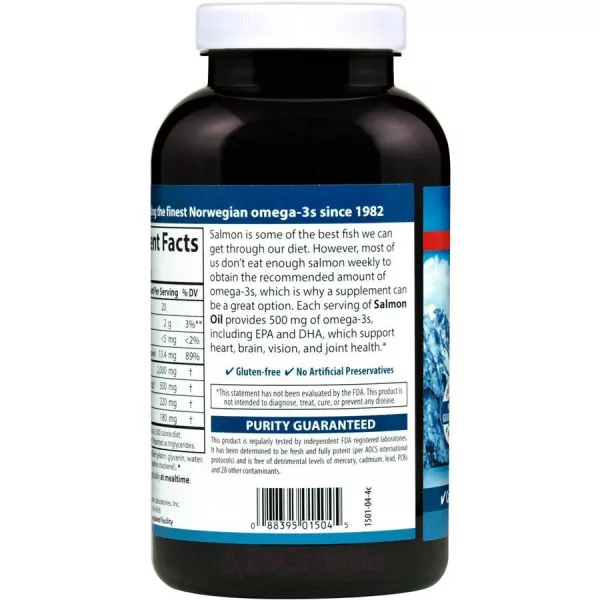Carlson Norwegian Salmon Oil 500 mg ��� ������ 500 ��