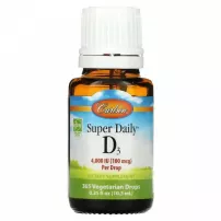 Carlson Super Daily Vitamin D3 4000 IU ������� D3 4000 �� � ������