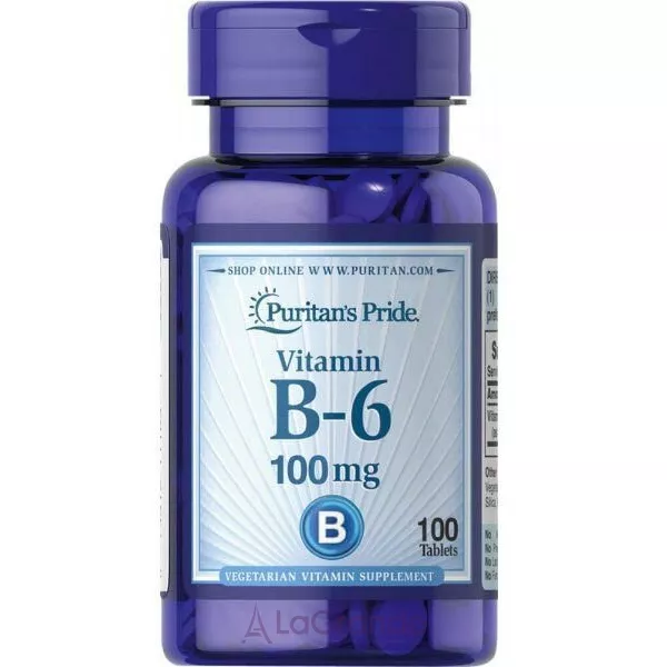 Puritan's Pride Vitamin B-6 100 mg ������� ������� 