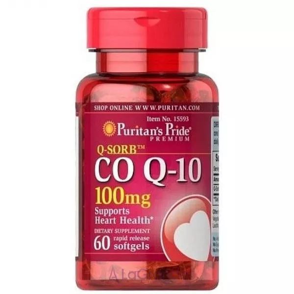 Puritan's Pride Q-Sorb Co Q-10 100 mg ������� ������� 