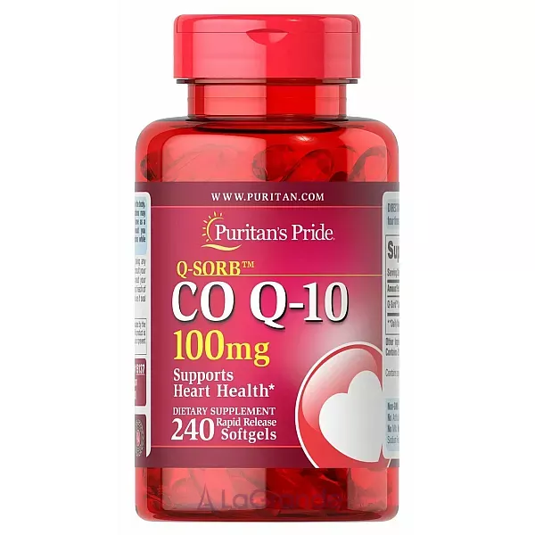 Puritan's Pride Q-Sorb Co Q-10 100 mg ������� ������� 