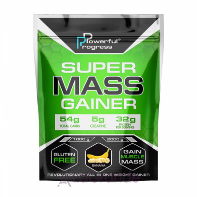 Powerful Progress Super Mass Gainer Banana  