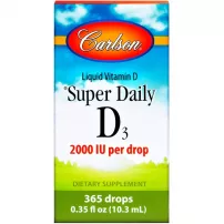 Carlson Super Daily Vitamin D3 2000 IU ������� D3 2000 �� � ������