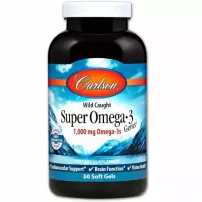 Carlson Super Omega-3 Gems 1000 mg �����-3 1000 ��