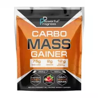 Powerful Progress Carbo Mass Gainer Strawberry ������ � ������� ����������� ��������� "��������"