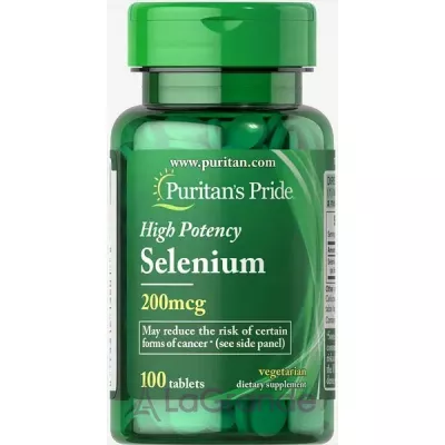 Puritan's Pride Selenium 200 mg   