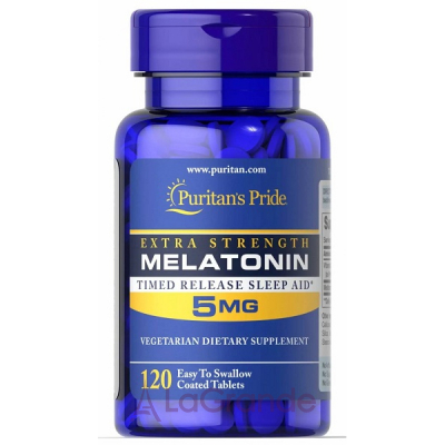 Puritan's Pride Melatonin 5 Mg   