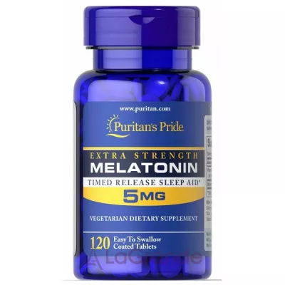 Puritan's Pride Melatonin 5 Mg   