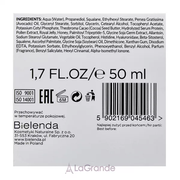 Bielenda Royal Bee Elixir 40+ Anti-Wrinkle Moisturizing Cream ���������� �������������� ���� ����� �������