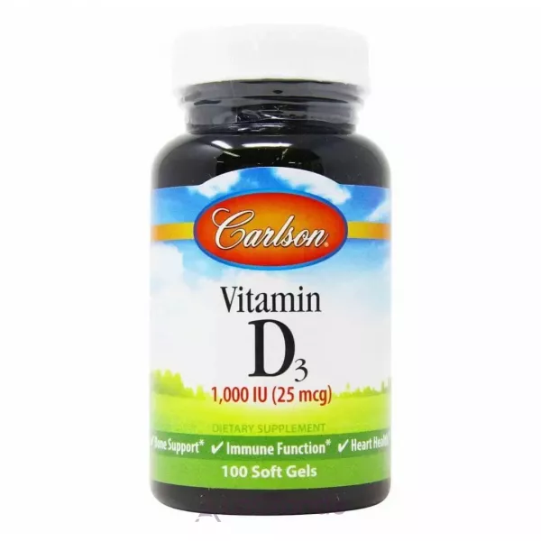 Carlson Vitamin D3 1000 IU ³���� D3 1000 ��