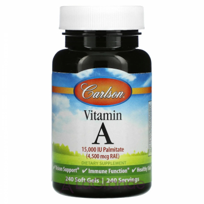 Carlson Vitamin A 15000 IU   15000 