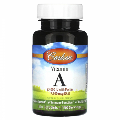 Carlson Vitamin A 25000 IU ³  25000 