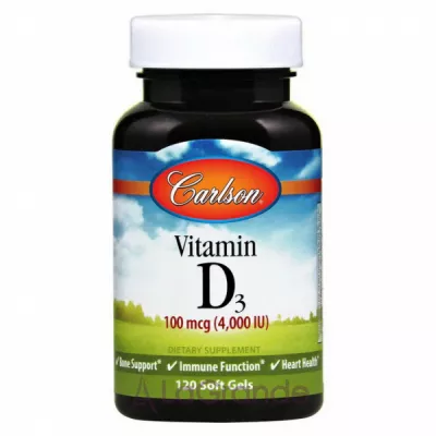 Carlson Vitamin D 4000 IU  D 4000 