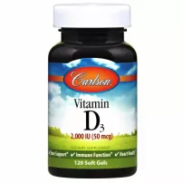 Carlson Vitamin D3 2000 IU ������� D3 2000 ��