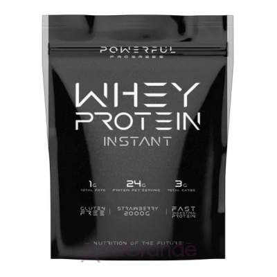 Powerful Progress 100% Whey Protein Instant Strawberry   